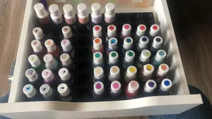 Parametric drawer organiser for cylindrical things