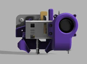 Cool Punk Duct / H2 V2S Lite Mount for Ender 3 Creality