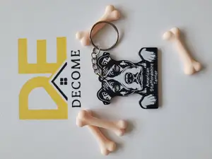 American Staffordshire Terrier Keychain