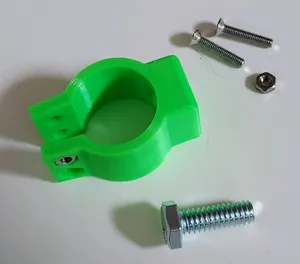 Q-20 Camera Mount to 1/2 inch PVC Pipe Clamp