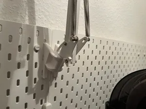 IKEA Skadis Tertial anglet Lamp Mount 20°, 25° and 30°