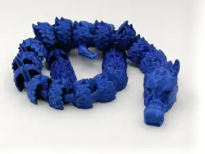 Blue Articulated Dragon