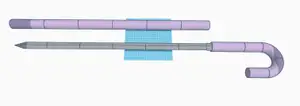 Brooks Cane Sword - Soul Solid