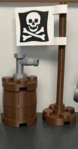 Lego Baggel Keg Tap (10:1 scale) (4599)