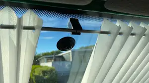 Campervan curtain holder