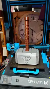 Mjolnir - Thor's Hammer -> easy to print!