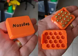 Little nozzles storage box with text. (no MMU)