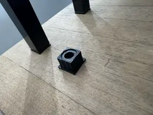FLAT Baluster Connectors for Square Balusters No Drilling Fast Installation for Deck Handrail Staircase Balusters