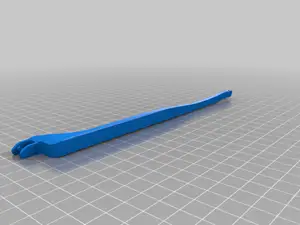 Chevrolet Zafira - Sun roof wind deflector arm