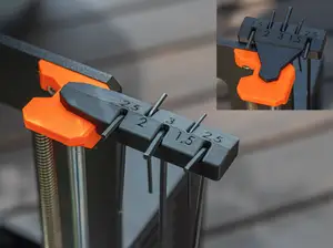 Inbus/Allen Key Holder for Prusa I3 Mk3S