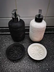 Coaster for soap dispenser