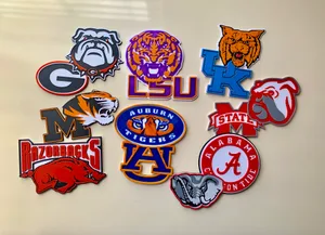 Logos of the College Football Teams of the SEC-South East Conference