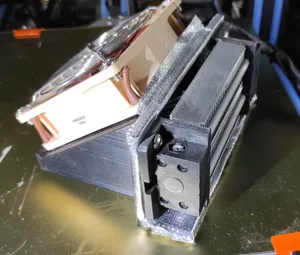 PTC Heater holder with 80mm Fan mount