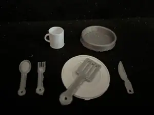 dishes for children's kitchen