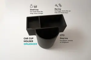 Car cup holder organizer