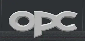 Opel/Vauxhall OPC Logo keychain (New)