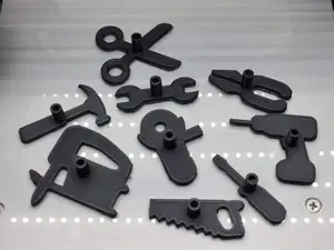 Tool shaped cabinet knobs for M4 bolts (9 models)