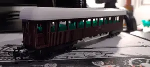 Easy to print 1:87 H0 "Finnish" Passenger coach