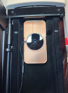 Wireless charging tray to suit a Mercedes phone preparation clip