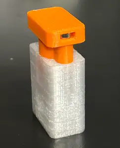 Filament Cutter 45deg with a new top that takes M3 nuts