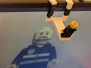 Legoman-holder