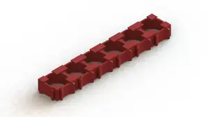 20700 1x6 6S1P Li-ion battery holder