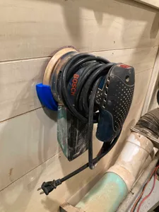 Bosch 5 inch Random orbit sander wall hanger