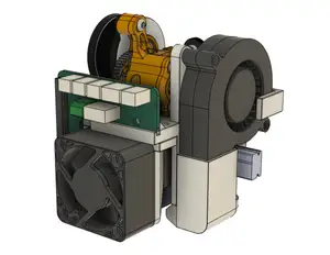 X-Max (X-Plus) Linear Rail Upgrade: SherpaMicro with Dragon Hotend
