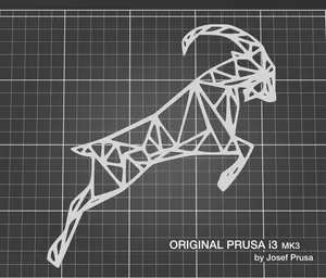 MINIMAL CAPRICORN WALLART Kozoroh na zeď