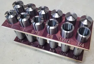 Display Stand for Morse Taper #3 MT3 Collet Set