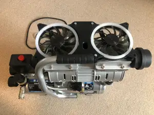 Cooling for air compressor