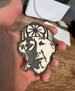 The Karate Kid Miyagi Magnet (8x3mm magnet)