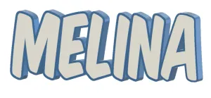 LED Namenslampe "MELINA