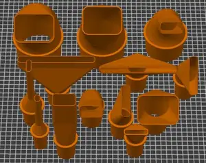 Vacuum nozzles for all common hose sizes