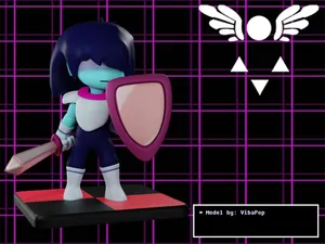Kris deltarune (dark world)