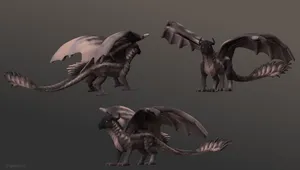 Armored Dragon Figurine