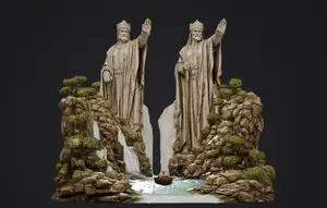 The Argonath Lord of the Rings Gondor lotr Statue Diarama