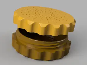 Helps prevent your brown sugar from becoming hard, keeping it soft and moist.