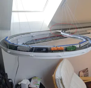 Quad Viaduct Split for N-Scale Trains