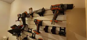 This is an entire tool storage system for the Gladiator gear track or the Gladiator gear wall system