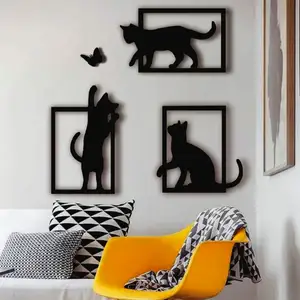 Playing Cats - Wall Decor