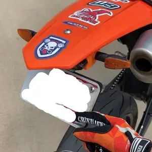 KTM Folding License Plate and Turn Signal Bracket - '11-'15