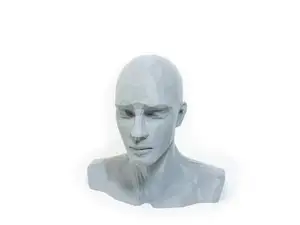 Low-poly Mannequin Head