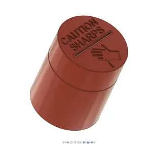 Sharps Disposal Can for Utility and Hobby (X-Acto) Blades