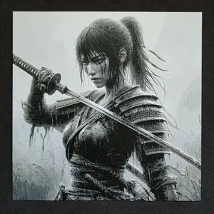 Samurai girl II. HueForge