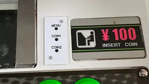 Candy Cab Coin Slot Button Replacement Faceplate