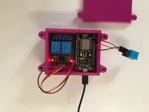 NodeMcu_V3 ESP8266 Double Relay Case2