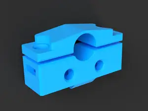 Openable Y-Rod Holder