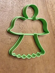 Cookie cutter in the shape of an angel