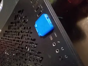 Latching Anti-Cat Power Button Cover for Fractal Design Define R7